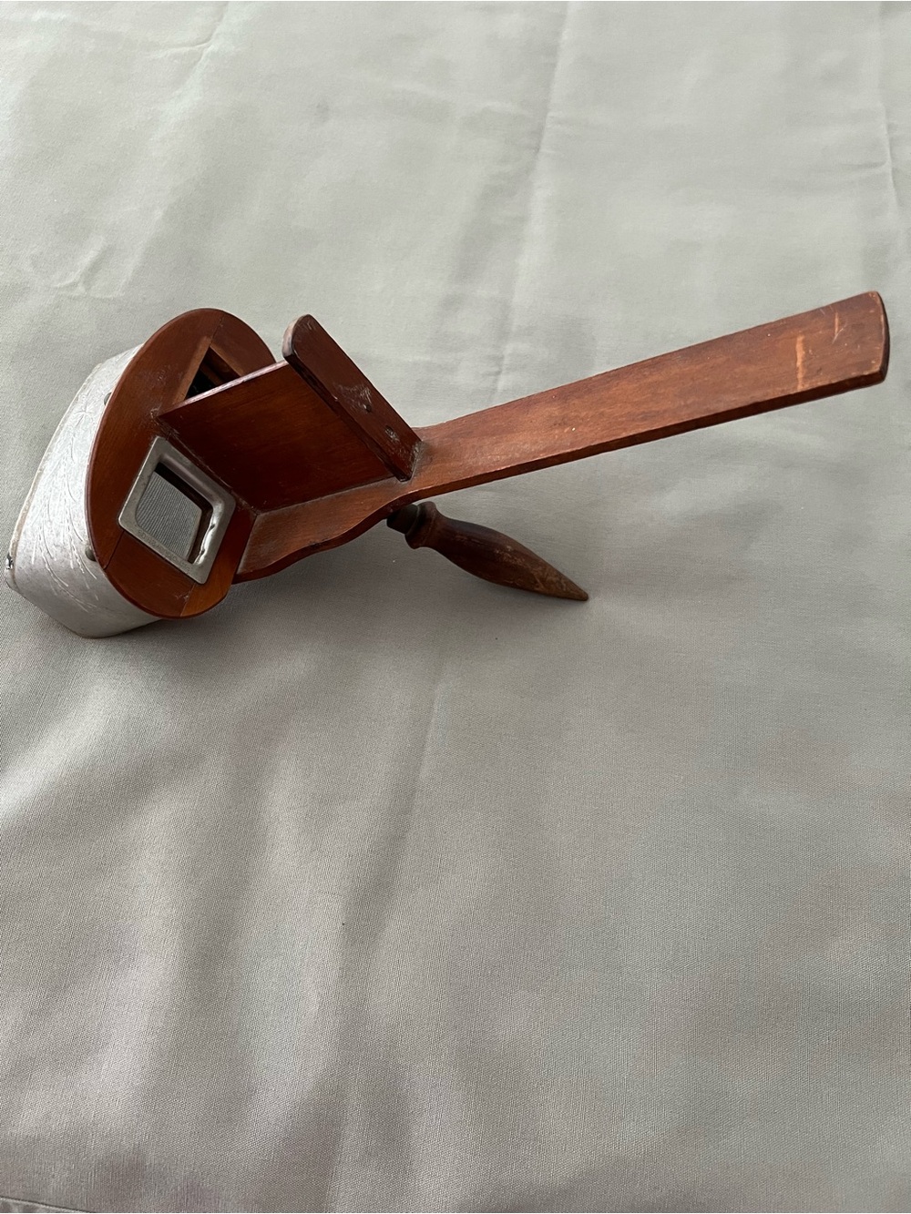 Antique Wooden Stereoscope View Finder - missing lense - c1900